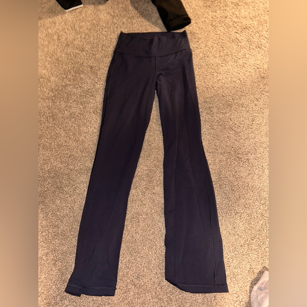 Navy Blue Tna Wide Leggings